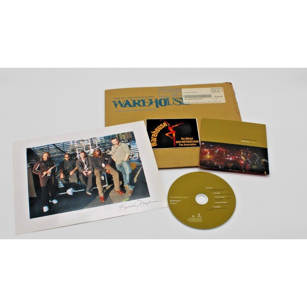 Dave Matthews Band The Warehouse 5, Volume 3-2003 Fan Club Issue photo & sticker